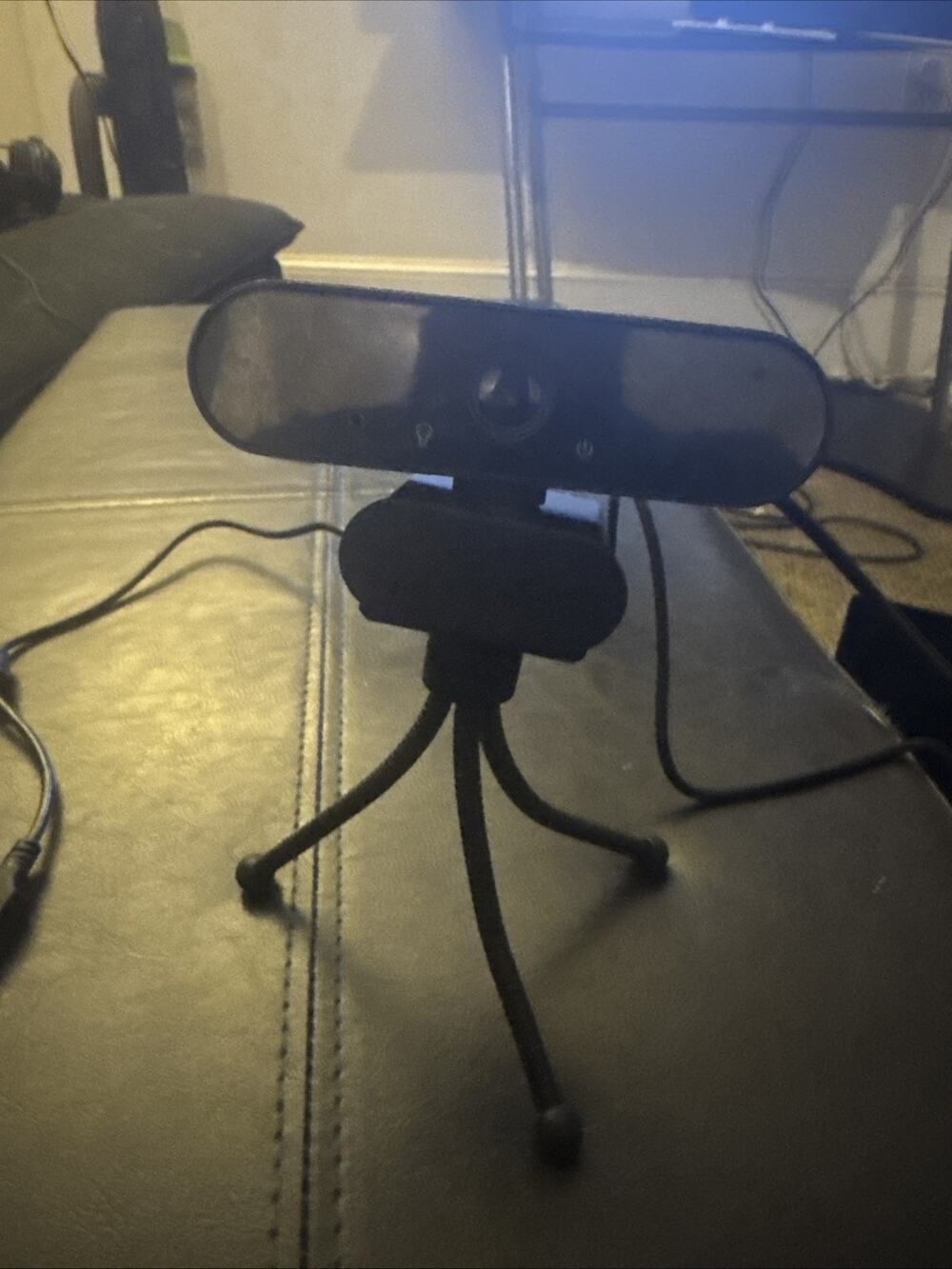1440P HD Webcam with Microphone, Streaming Computer Web Camera USB Tripod Stand